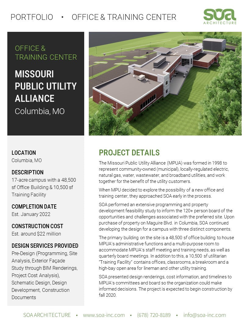 Construction Project Portfolio Template - Flyer - Brochure Template - Design 3