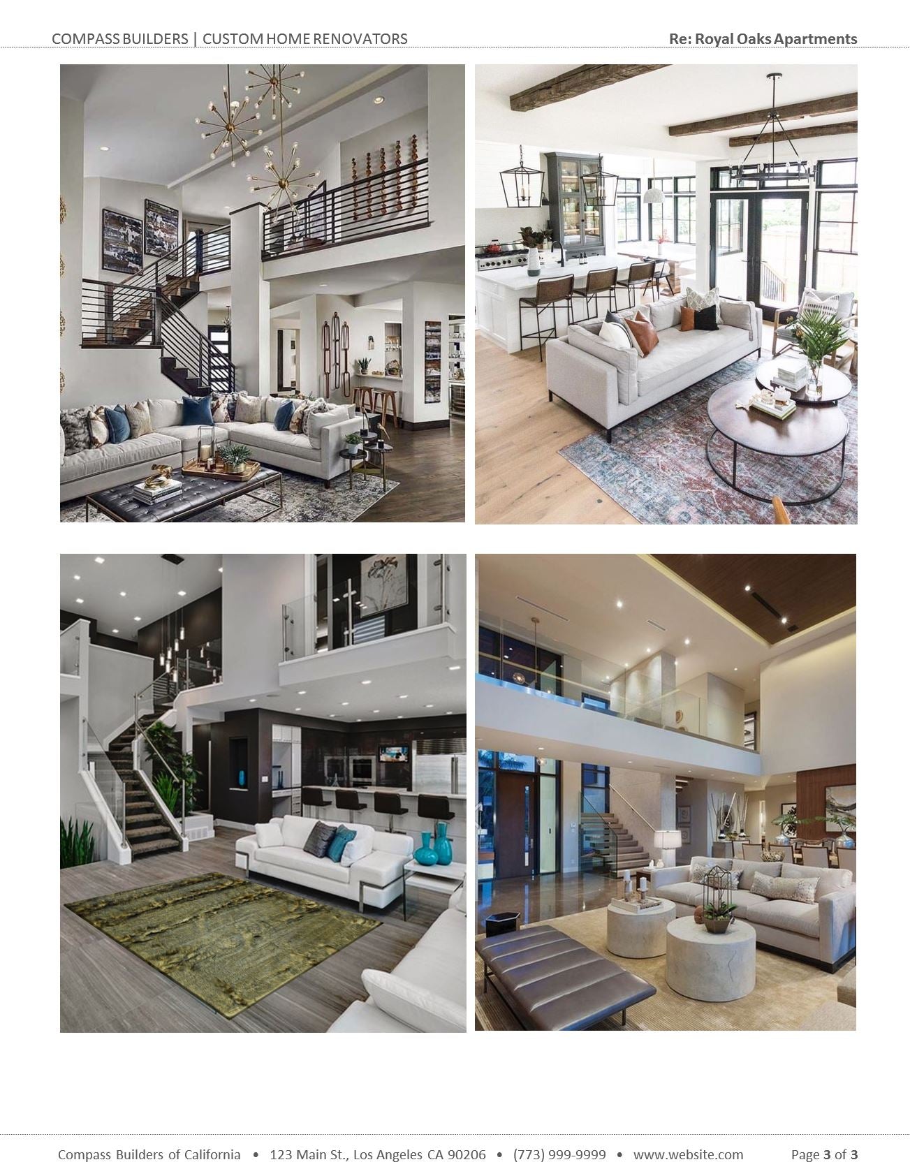 Generic Construction Proposal Template - Construction Estimate Template - Design 8