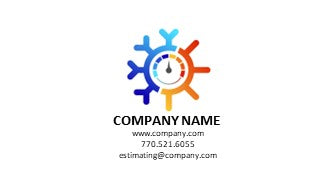 HVAC Logo | HVAC Business Card | Design 6-10