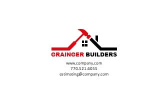 Home Builder Logo | Home Builder Business Card | Residential Contractor Logo | Residential Contractor Business Card | Design 1