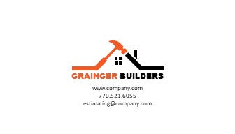 Home Builder Logo | Home Builder Business Card | Residential Contractor Logo | Residential Contractor Business Card | Design 1