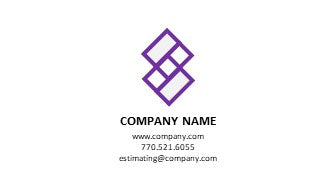 Construction Company Logo | Construction Company Business Card | Design 3