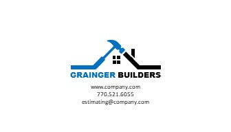 Home Builder Logo | Home Builder Business Card | Residential Contractor Logo | Residential Contractor Business Card | Design 1