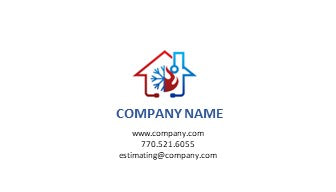 HVAC Logo | HVAC Business Card | Design 1-5