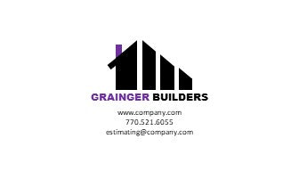 Home Builder Logo | Home Builder Business Card | Residential Contractor Logo | Residential Contractor Business Card | Design 2
