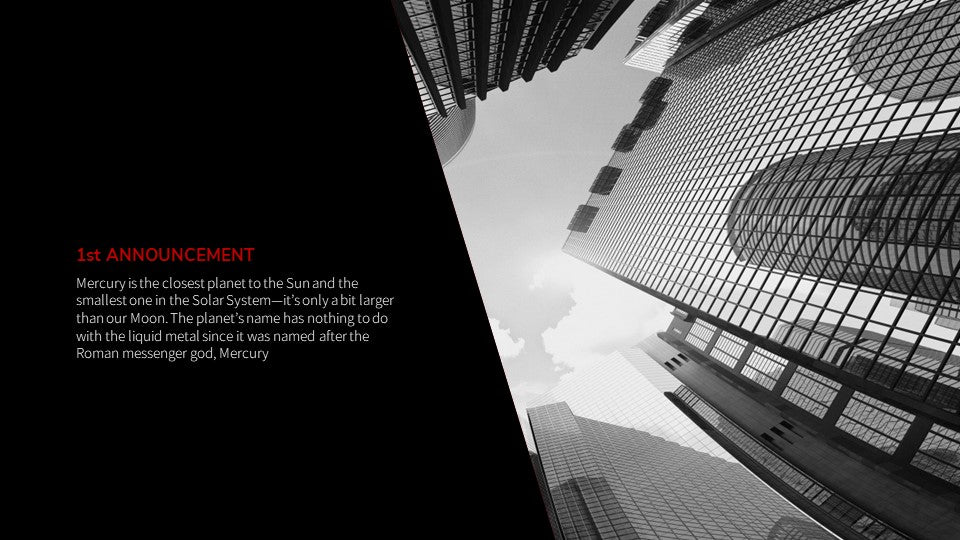 Company Presentation Template - Business Plan Templates - Design 1