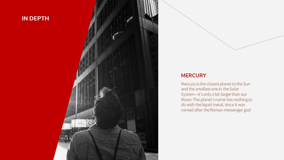 Company Presentation Template - Business Plan Templates - Design 1