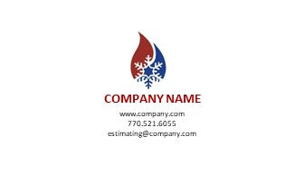 HVAC Logo | HVAC Business Card | Design 6-10