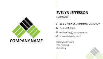 Construction Company Logo | Construction Company Business Card | Design 1